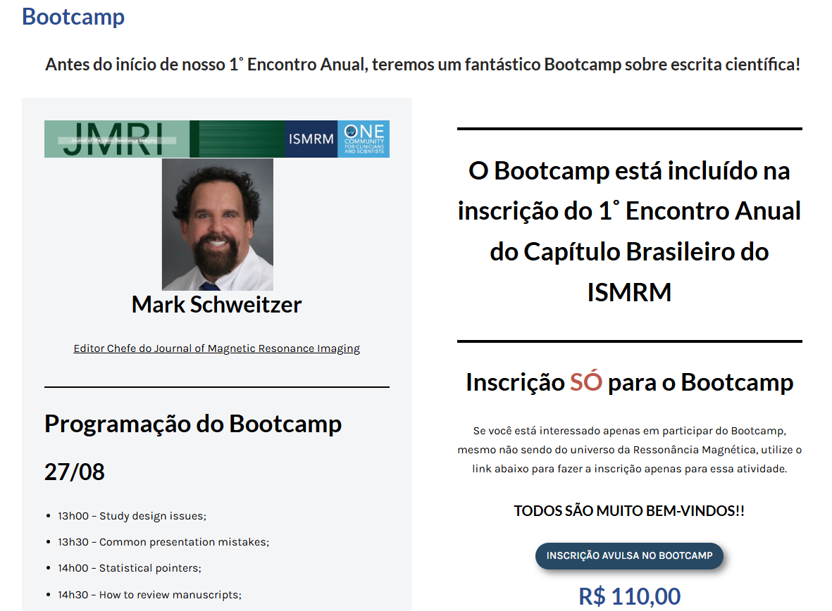 1&ordm; Encontro Anual ISMRM Brazilian Chapter: Marco Hist&oacute;rico da Resson&acirc;ncia Magn&eacute;tica no Brasil